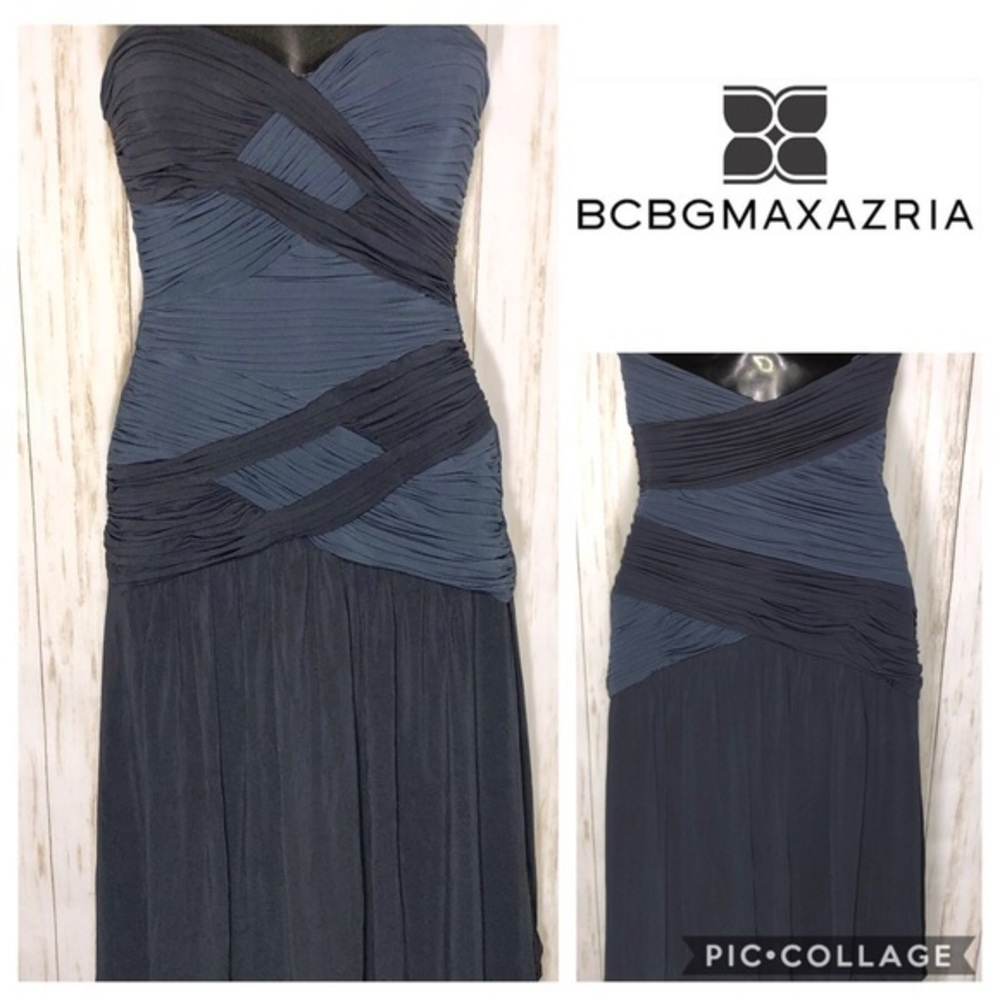BCBG Max Azria Strapless Jersey Knit Dress Sz S